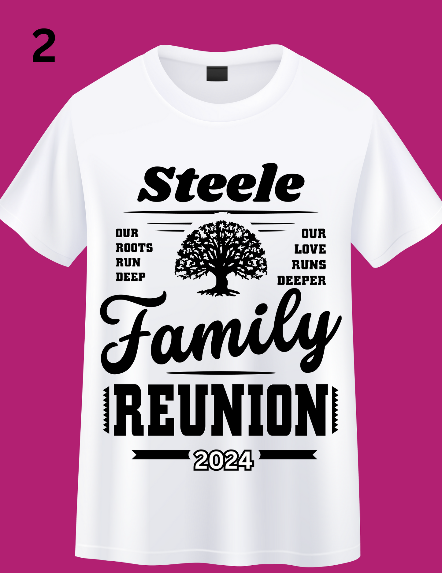 Family reunion shirts