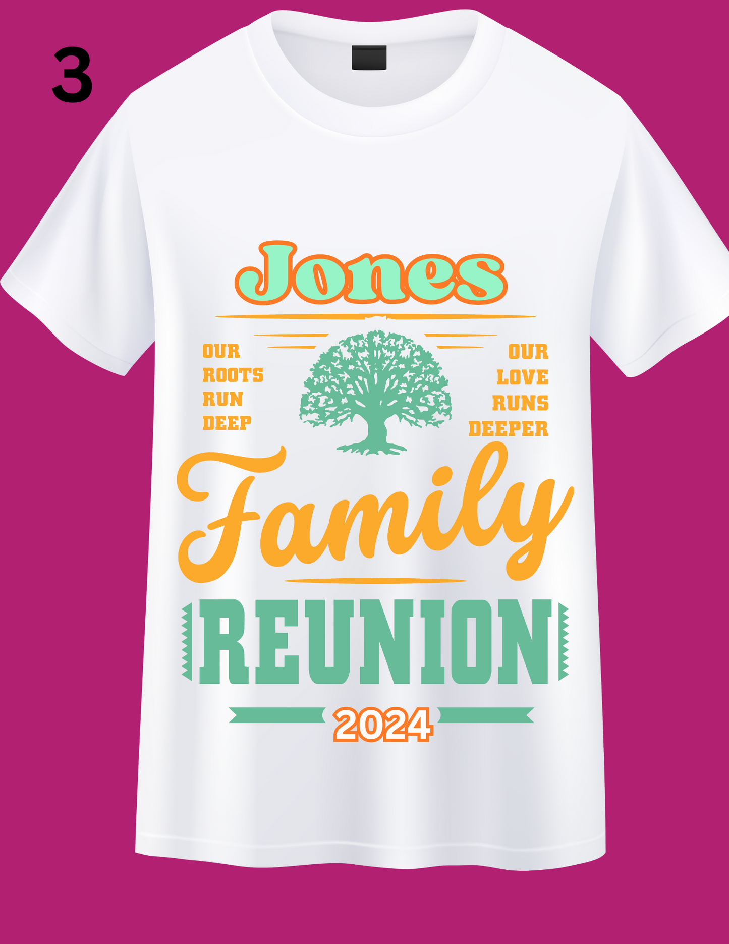 Family reunion shirts