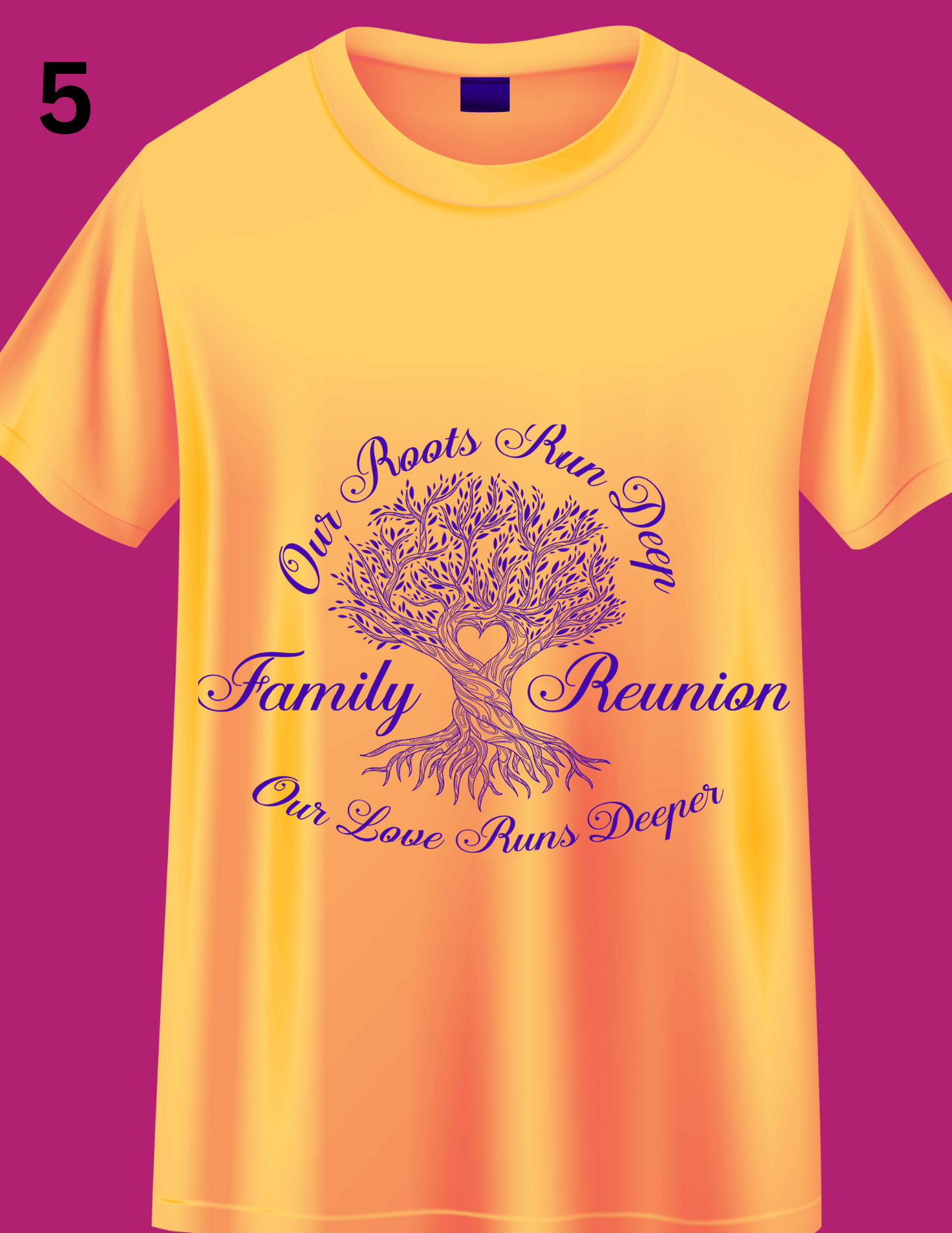 Family reunion shirts