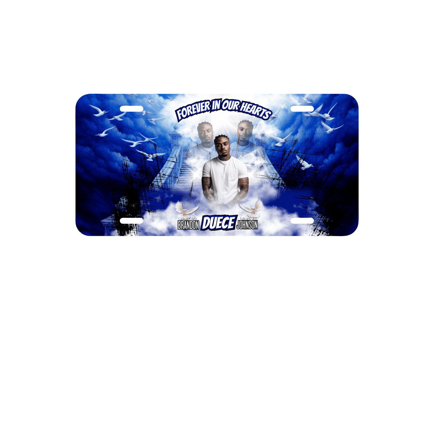 Memorial License Plate