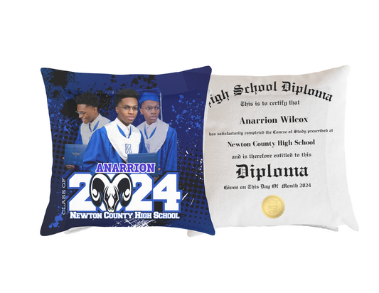 Graduation pillows